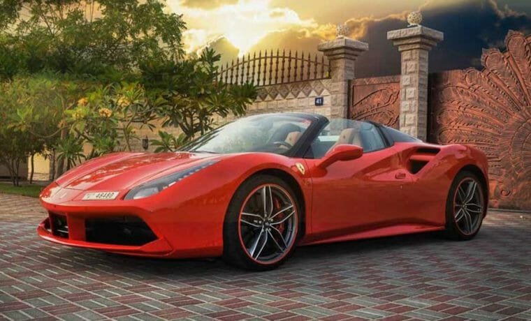 Luxury and sports car rental in dubai