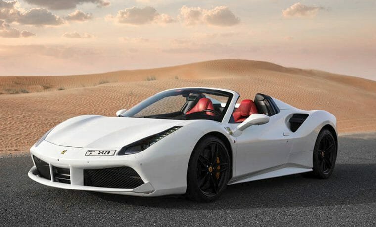 Luxury and sports car rental in dubai